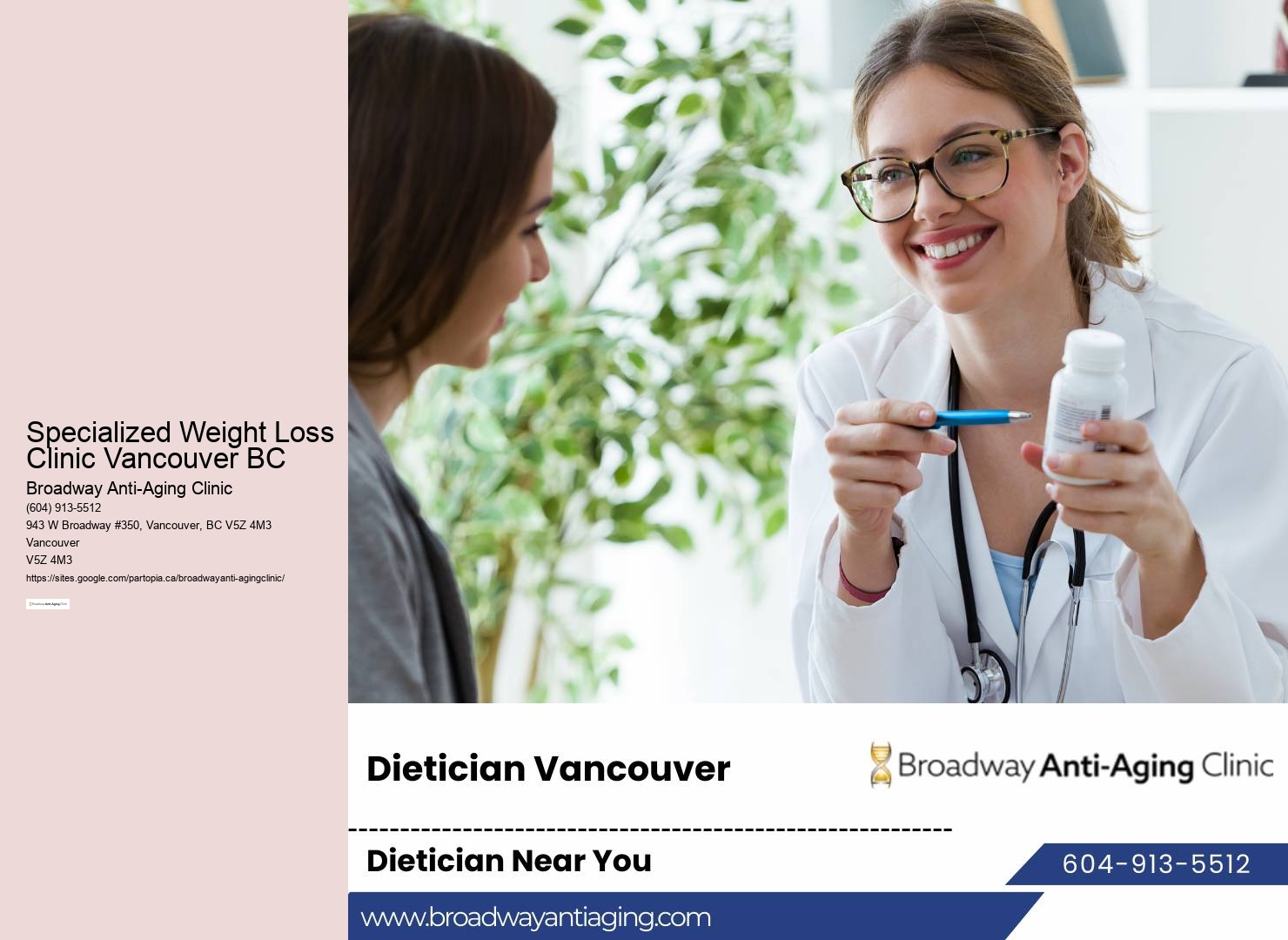 Revolution medical clinic Vancouver prices