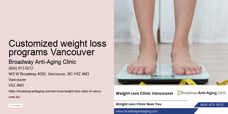 Customized weight loss programs Vancouver weight loss expert advice