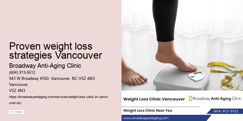 Proven weight loss strategies Vancouver weight loss fitness programs