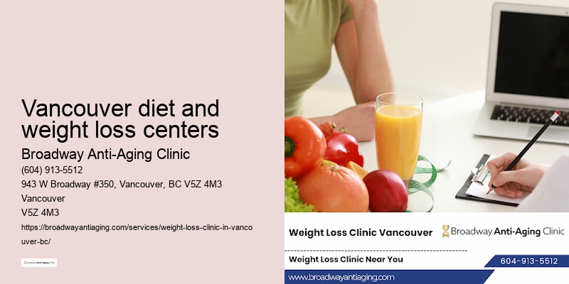 Weight loss nutrition Vancouver diet and weight loss centers