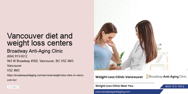Vancouver diet and weight loss centers weight loss help