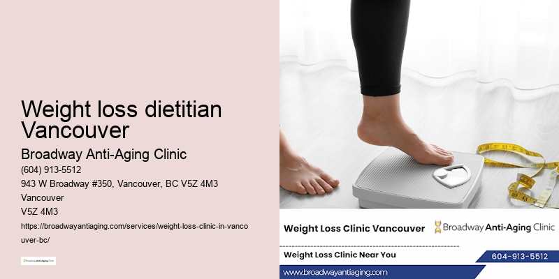 Comprehensive weight loss counseling Weight loss dietitian Vancouver