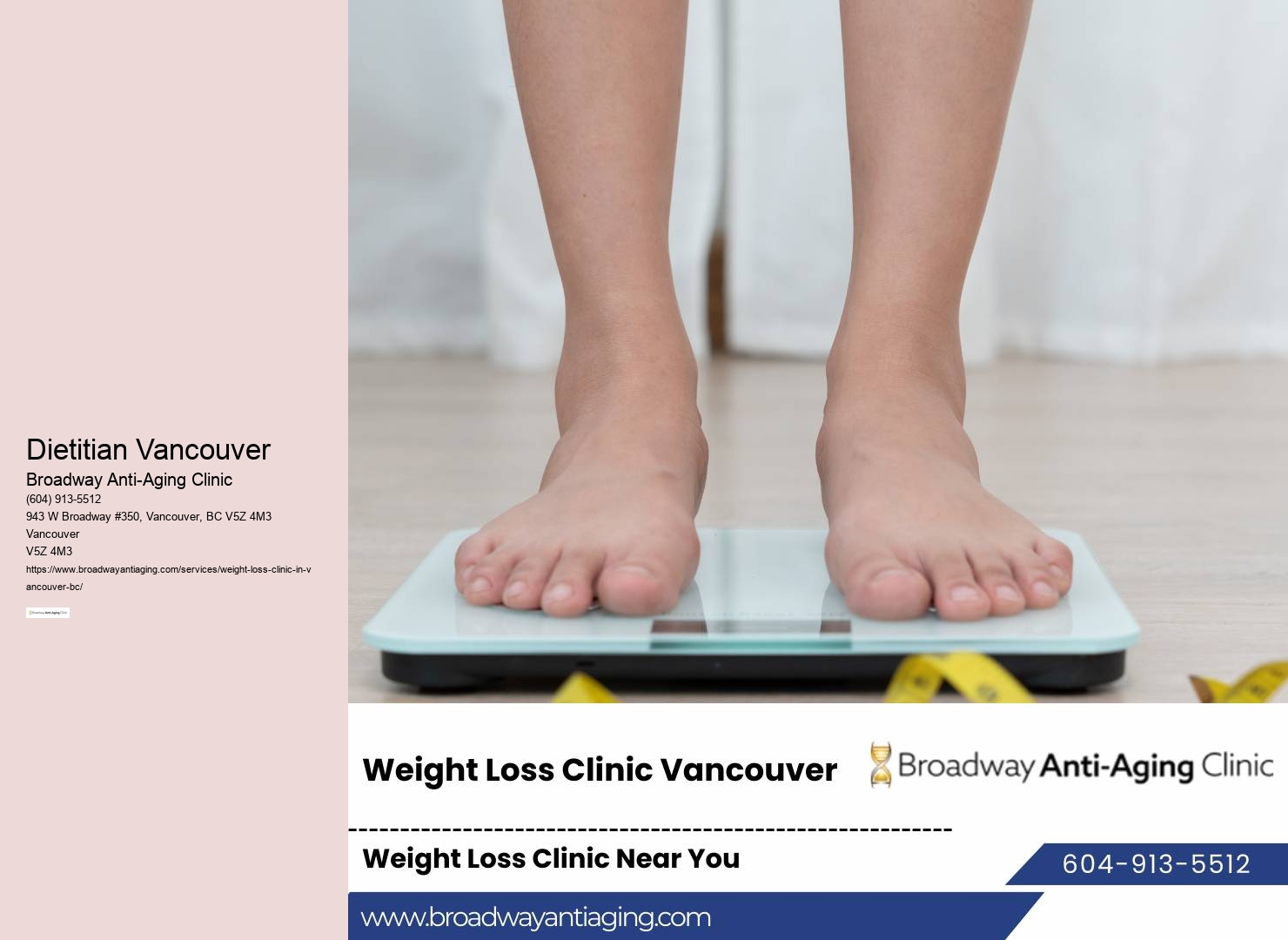 Vancouver's ultimate weight reduction center