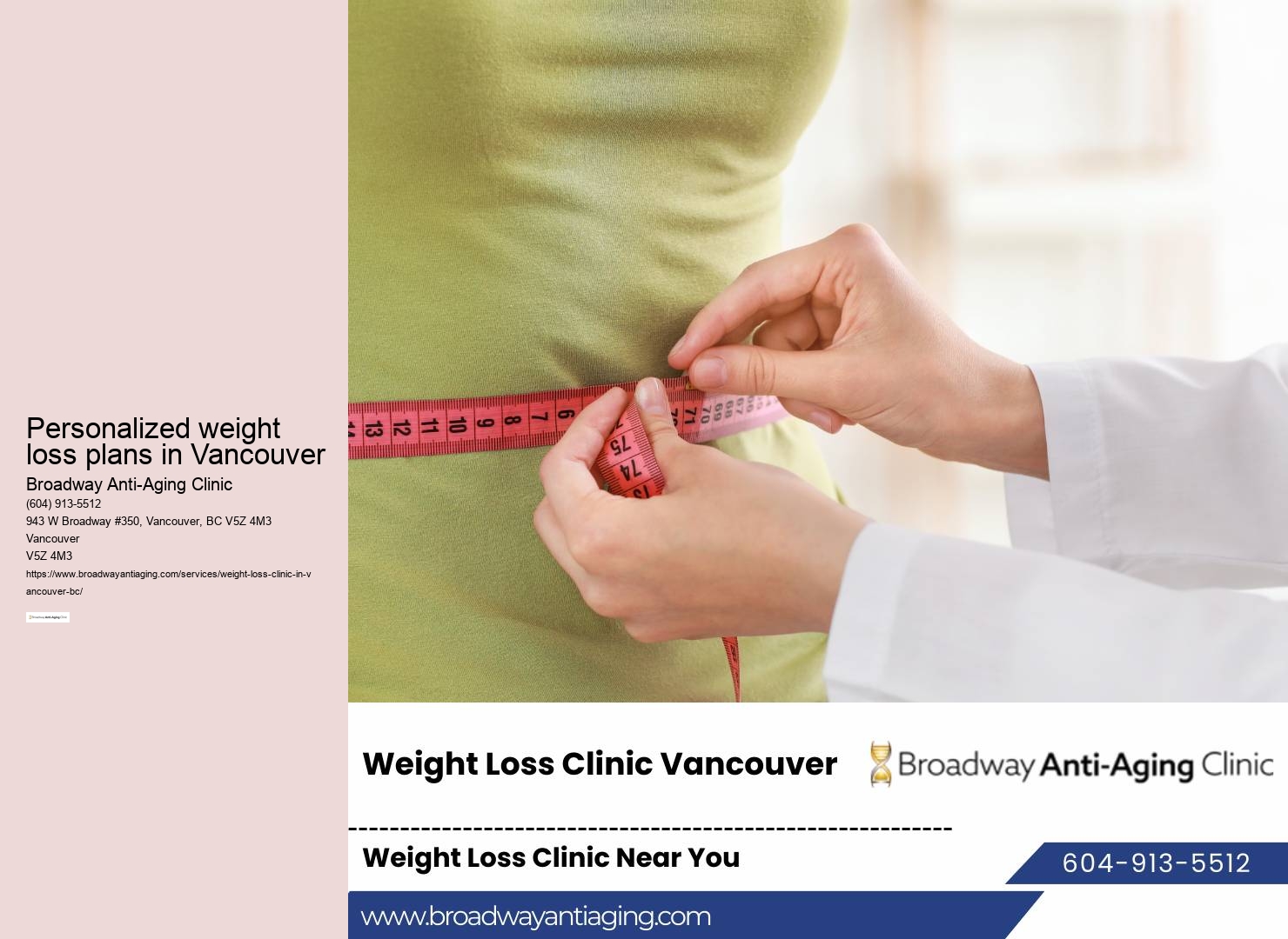 Vancouver weight control solutions
