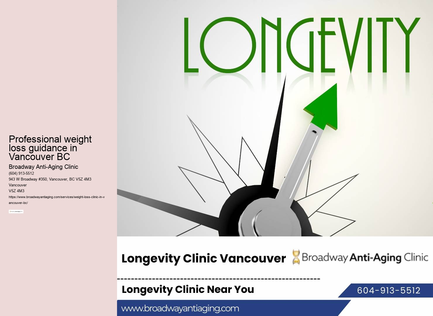 Vancouver's leading wellness clinic for weight loss