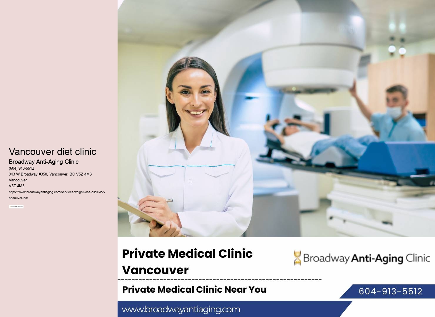 Leading weight loss specialist in Vancouver BC