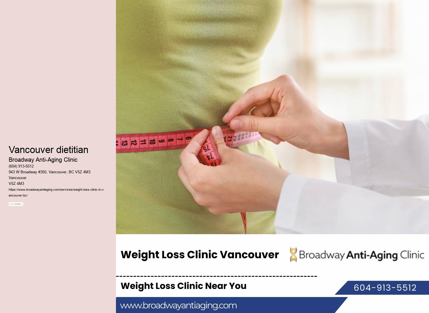 Vancouver's leading slimming center