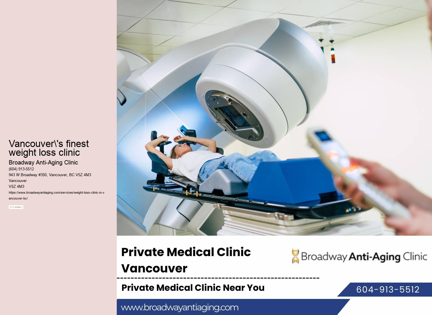 Vancouver's top-tier weight reduction clinic