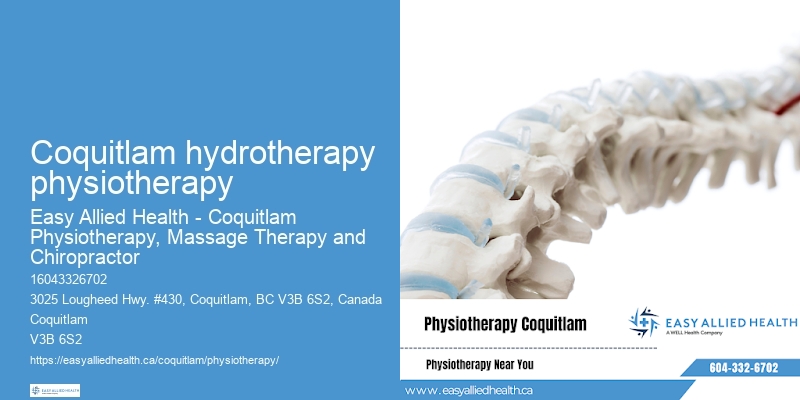 Coquitlam hydrotherapy physiotherapy