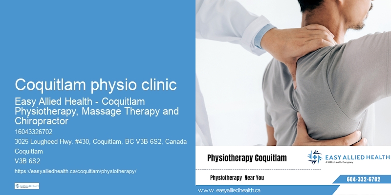 Coquitlam physio clinic physiotherapy for health maintenance