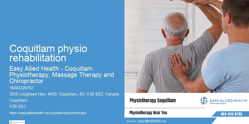 Physiotherapy clinic services Coquitlam physio rehabilitation