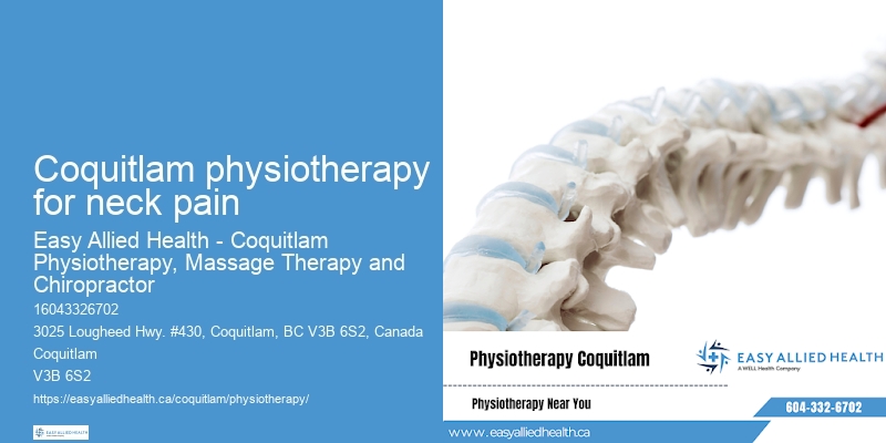 Coquitlam physiotherapy for neck pain