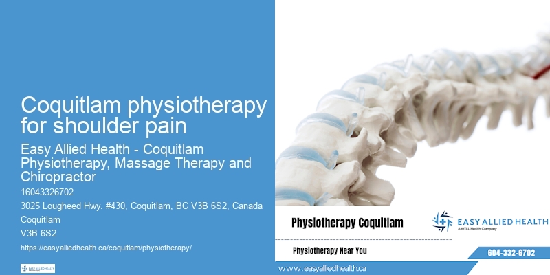 Coquitlam physiotherapy for shoulder pain