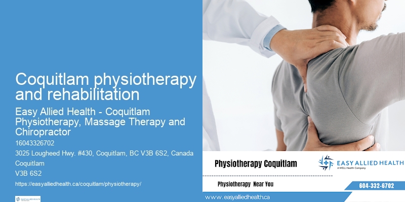 Knee pain relief physiotherapy Coquitlam physiotherapy and rehabilitation