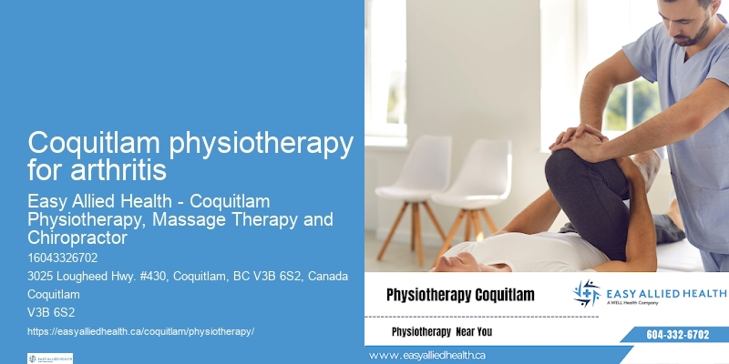 Coquitlam physiotherapy for arthritis physio for muscle pain