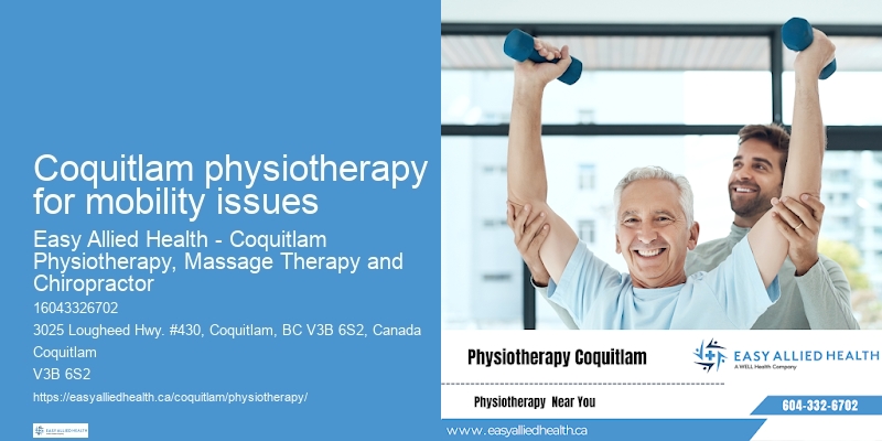 Coquitlam physiotherapy for mobility issues physio for car accident injuries