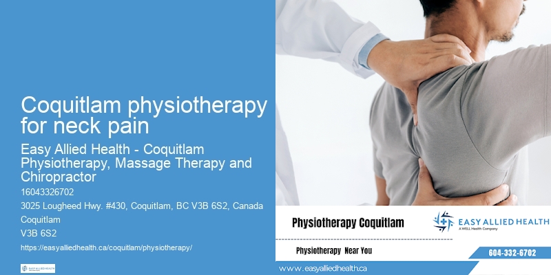 Best physical therapy Coquitlam physiotherapy for neck pain