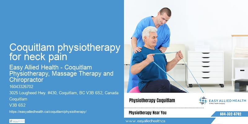 Best physiotherapy clinic in Coquitlam physiotherapy for neck pain