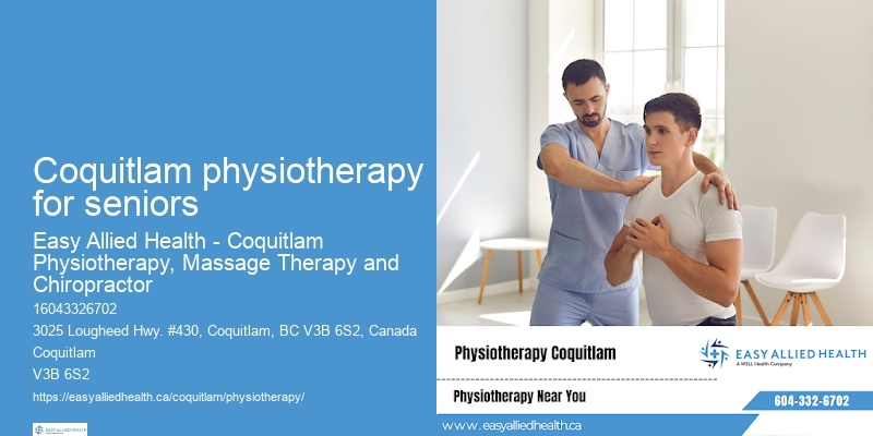 Physiotherapy for senior mobility Coquitlam physiotherapy for seniors