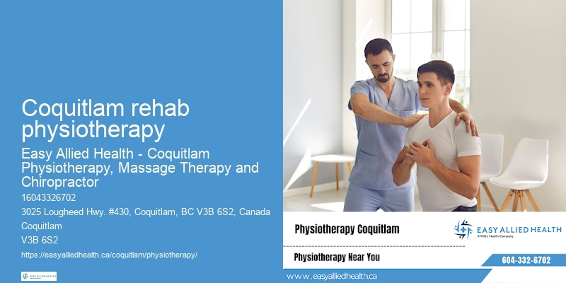 Workplace injury physio Coquitlam rehab physiotherapy