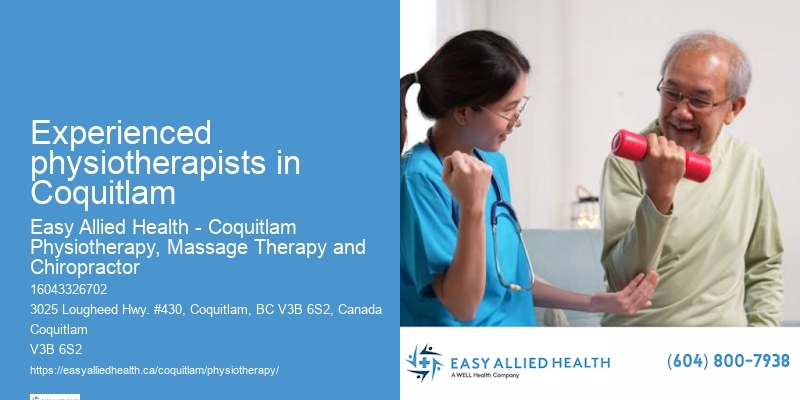 Experienced physiotherapists in Coquitlam physiotherapy for wellness