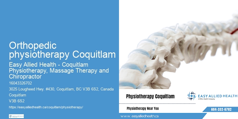 Orthopedic physiotherapy Coquitlam