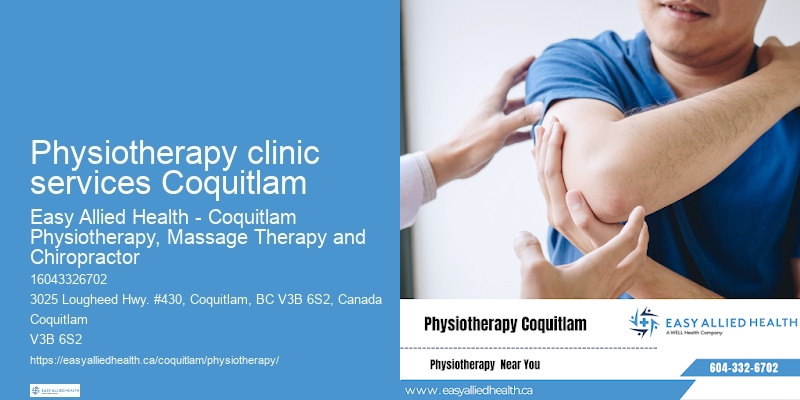 Physiotherapy clinic services Coquitlam physiotherapy for sports injuries