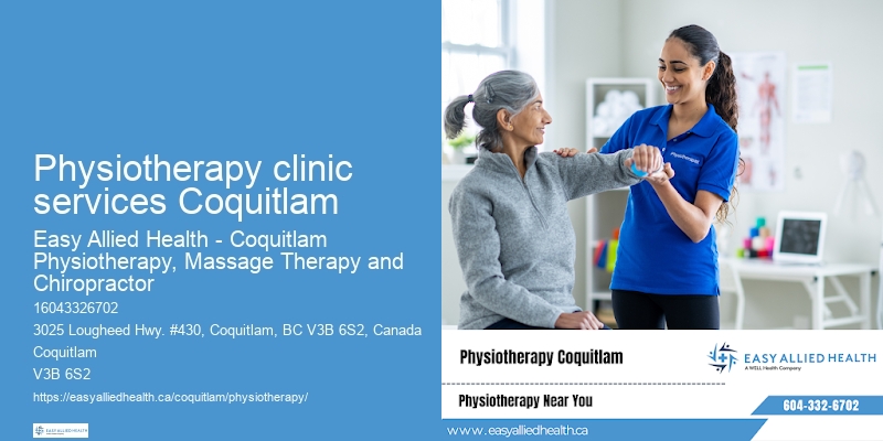 Manual therapy techniques Physiotherapy clinic services Coquitlam