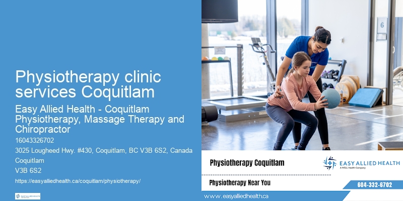 Knee pain physiotherapy exercises Physiotherapy clinic services Coquitlam