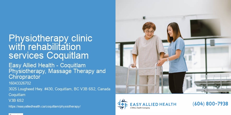Physiotherapy clinic with rehabilitation services Coquitlam physiotherapy for patellar tracking issues
