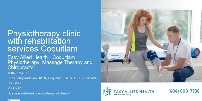 Heat and cold therapy Physiotherapy clinic with rehabilitation services Coquitlam