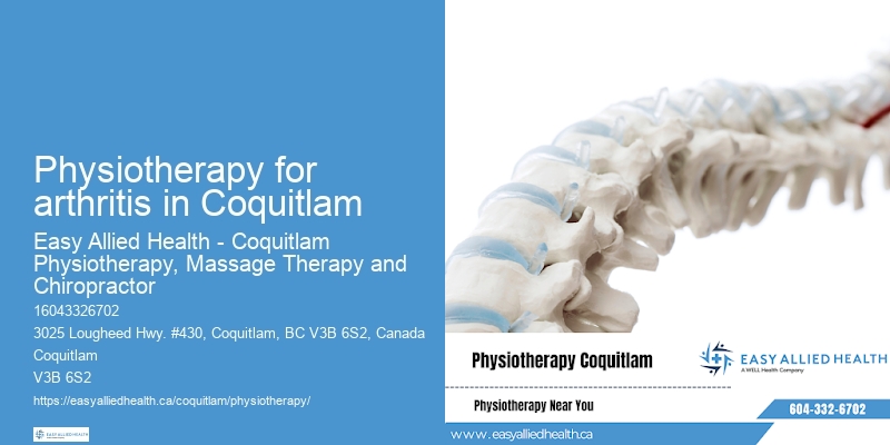 Physiotherapy for arthritis in Coquitlam