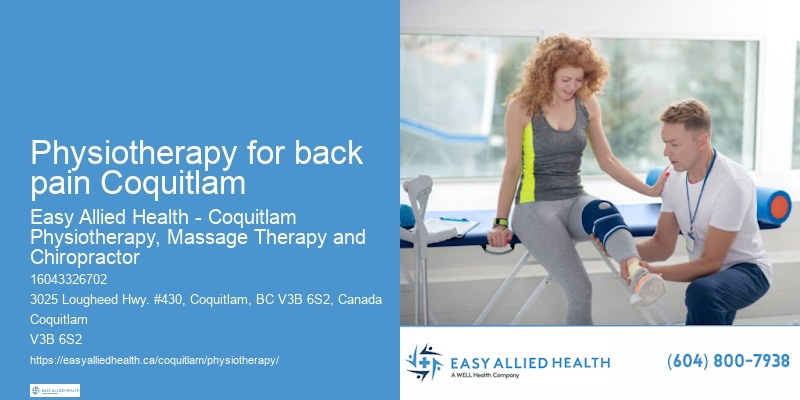 Best sciatica physiotherapy Physiotherapy for back pain Coquitlam