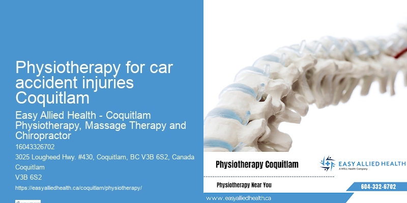Physiotherapy for car accident injuries Coquitlam