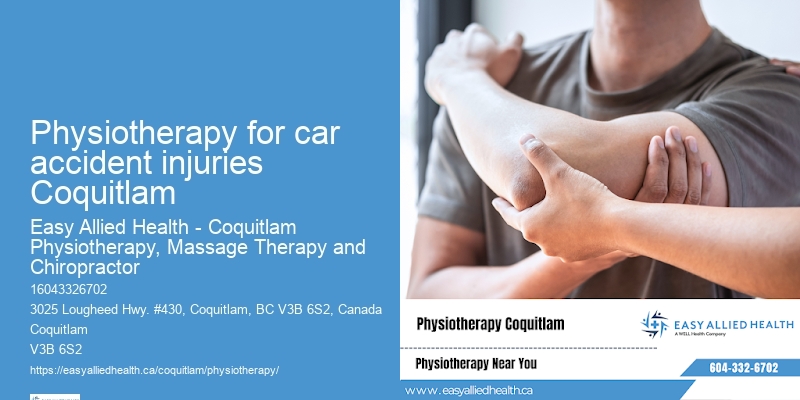 Physiotherapy for car accident injuries Coquitlam physiotherapy for tennis elbow