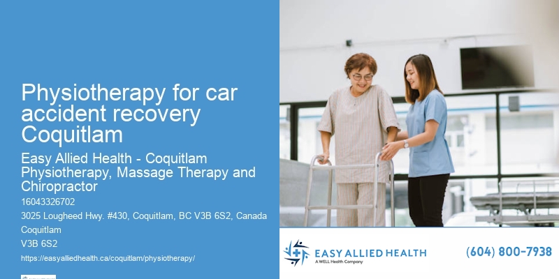 Physiotherapy expert Physiotherapy for car accident recovery Coquitlam