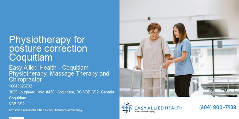 Physiotherapy for posture correction Coquitlam physiotherapy consultation