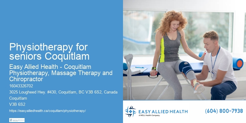 Professional physiotherapy services Physiotherapy for seniors Coquitlam