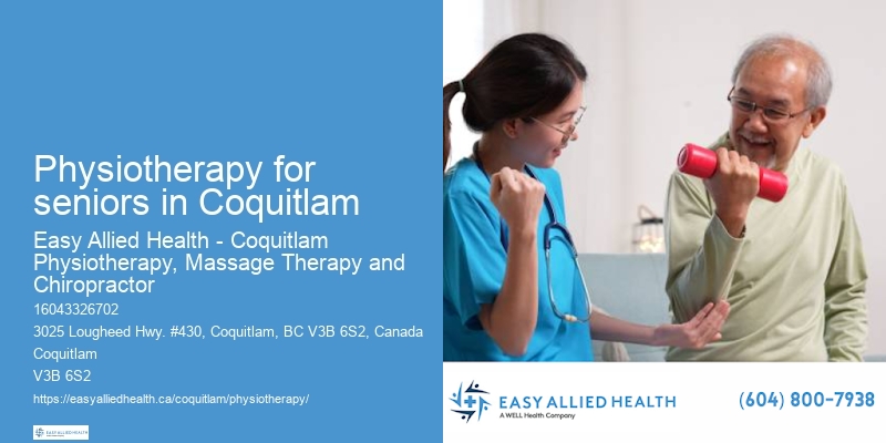 Physiotherapy for seniors in Coquitlam physio for athletes