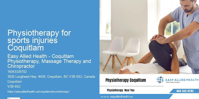 Physiotherapist near me Physiotherapy for sports injuries Coquitlam