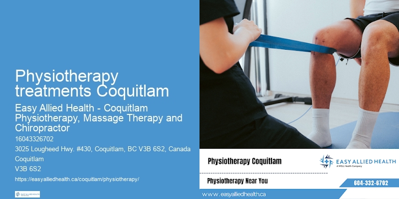 Physiotherapy for back pain Physiotherapy treatments Coquitlam