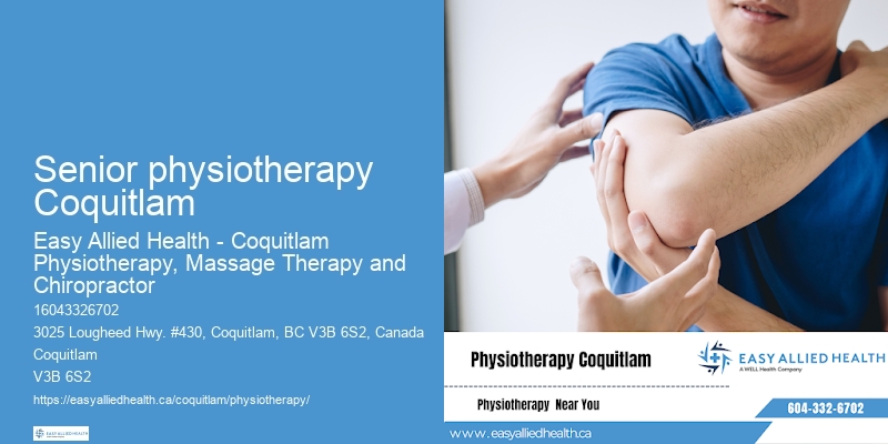 Best physiotherapy clinic in Senior physiotherapy Coquitlam
