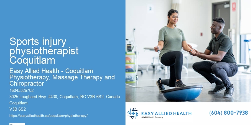 Sports injury physiotherapist Coquitlam repetitive strain injury physiotherapy exercises