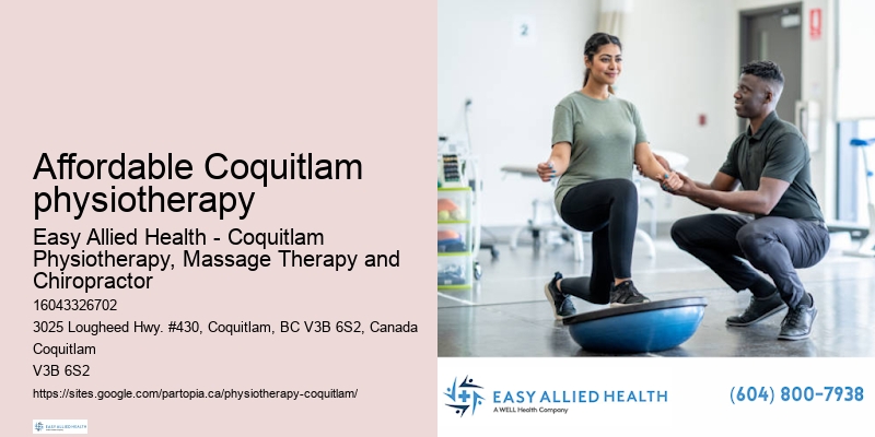 Affordable Coquitlam physiotherapy physiotherapy for prenatal and postnatal care