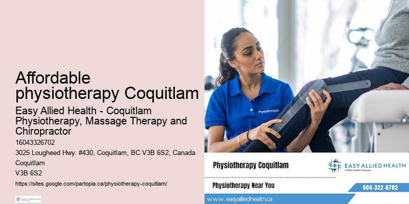 Premier physiotherapists in Affordable physiotherapy Coquitlam