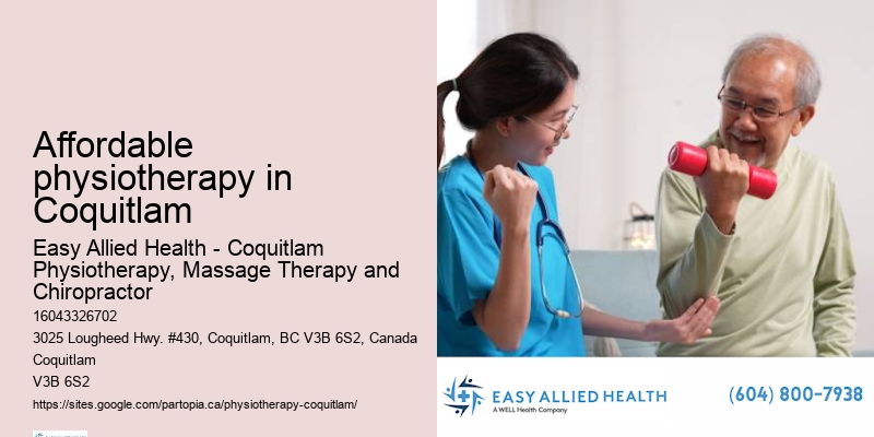 Affordable physiotherapy in Coquitlam physiotherapy for frozen shoulder