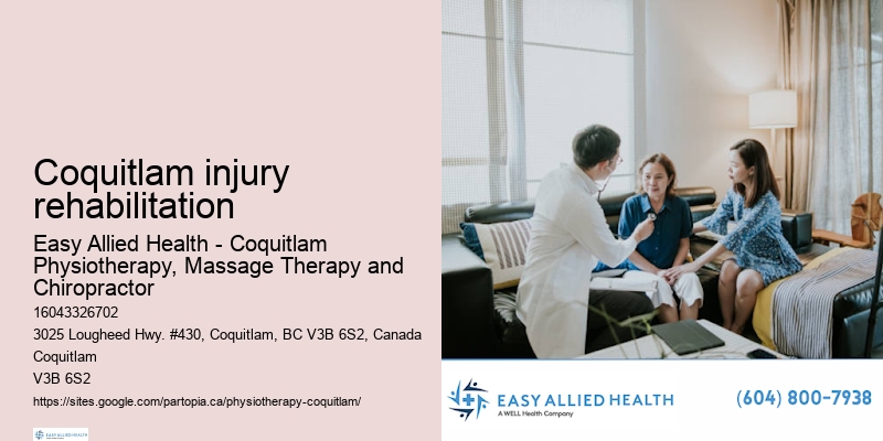 Coquitlam injury rehabilitation physio health insurance