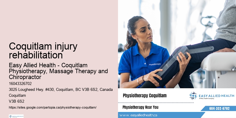 Top physiotherapy clinic Coquitlam injury rehabilitation