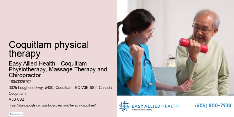 Coquitlam physical therapy physiotherapy center