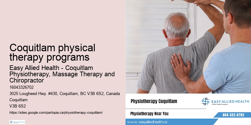 Coquitlam physical therapy programs injury rehabilitation